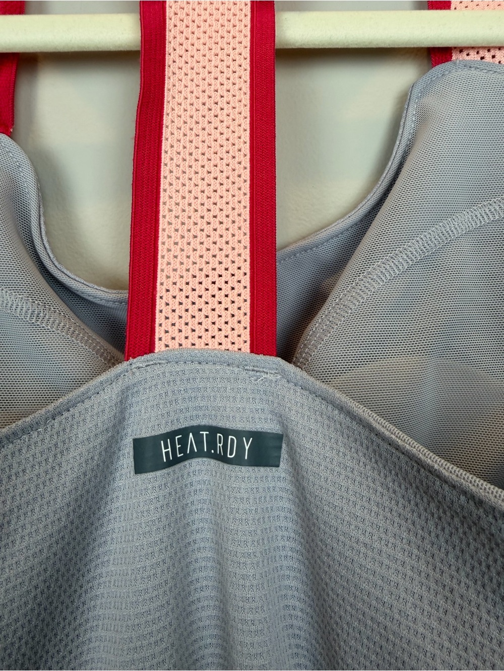 Adidas HEAT.RDY Tennis Dress XS Gray Pink Red Pleated Skirt Athletic - Picture 7 of 10